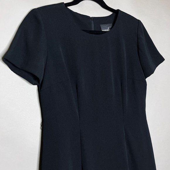 Positive Attitude Little Black Dress Petite Size 4 Made In USA - Picture 3 of 11